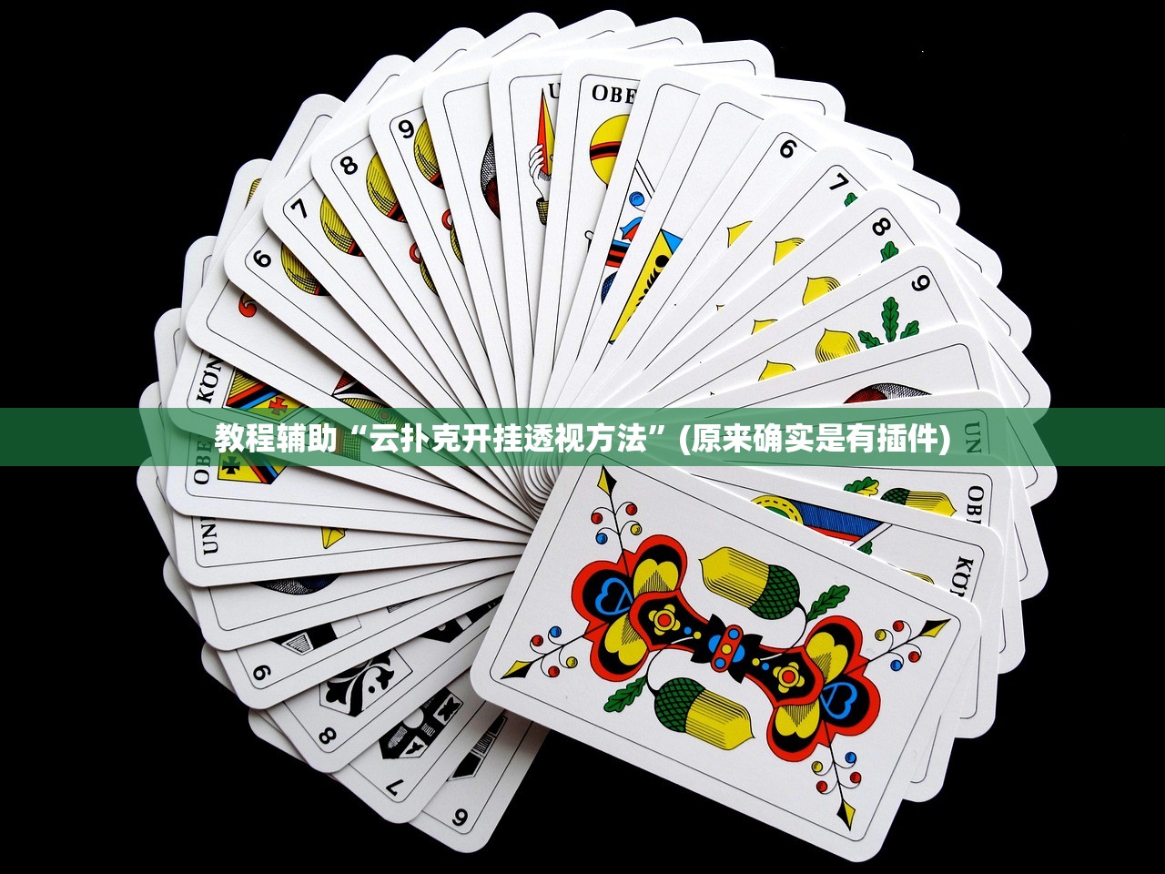 教程辅助“云扑克开挂透视方法”(原来确实是有插件)