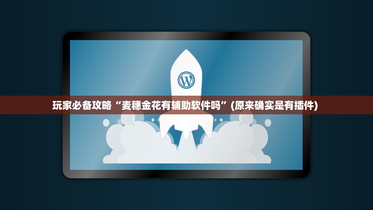 玩家必备攻略“麦穗金花有辅助软件吗”(原来确实是有插件) 