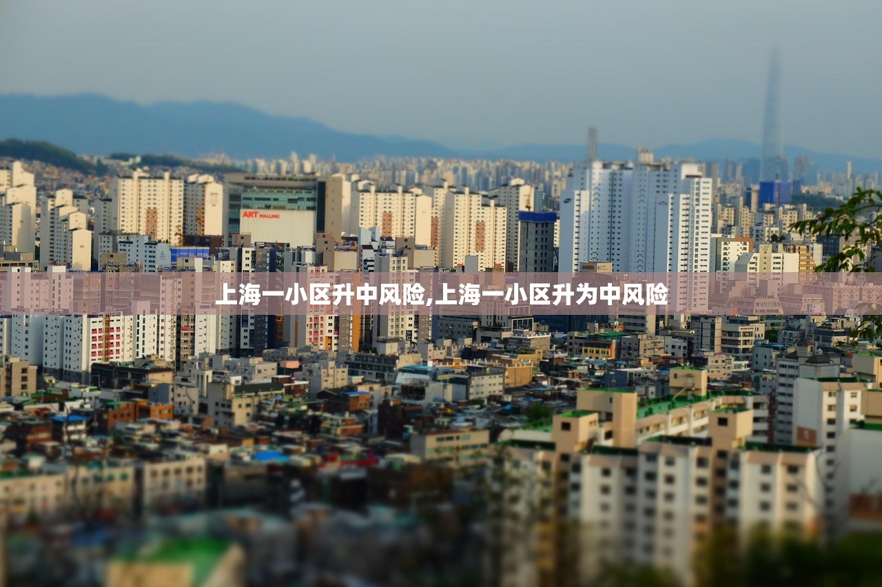 上海一小区升中风险,上海一小区升为中风险